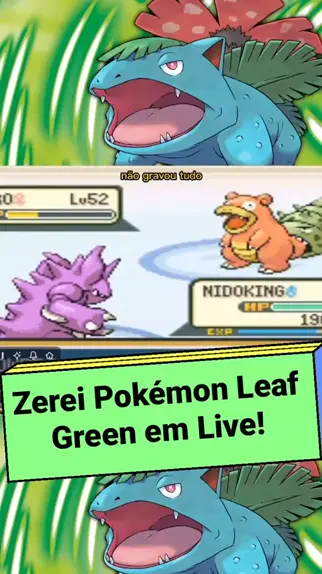 OS POKEMON EXCLUSIVOS DO LEAF GREEN #pokemon #fy