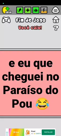 Voces ja chegou no paraiso do pou ?