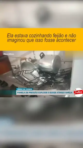 Explosão na Cozinha: Vídeo de 'Chuva de Feijão' se Torna Viral no