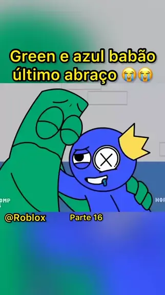 ESCAPE DA ESCOLA DO AZUL BABÃO NO ROBLOX!! (Rainbow Friends) 