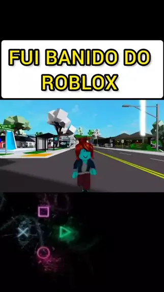 EU FUI BANIDO NO ROBLOX 