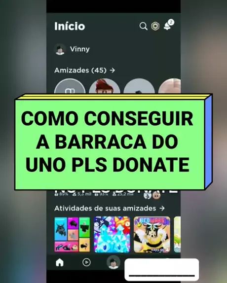 como conseguir a barraca do uno pls donate roblox｜TikTok Search