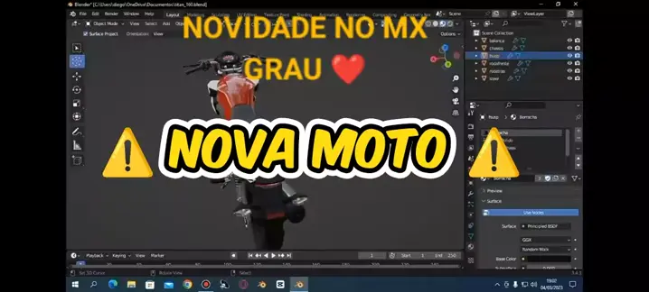 nova beta do mx grau