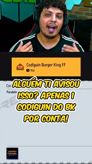 CODIGUIN FF: Calça angelical disponível em parceria com Burger King