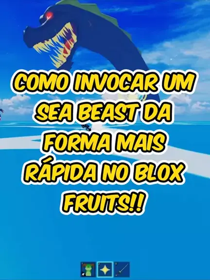 MELHORES FRUTAS PRA CAÇAR SEA BEAST NO BLOX FRUITS 