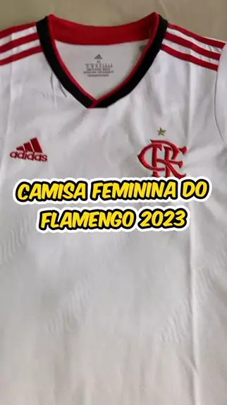 Camisa Retrô Flamengo Tri Carioca 78-79-79 Feminina - Camarote do Torcedor