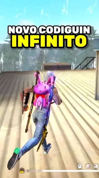 NOVO CODIGUIN INFINITO FREE FIRE! COMO PEGAR O NOVO CODIGUIN