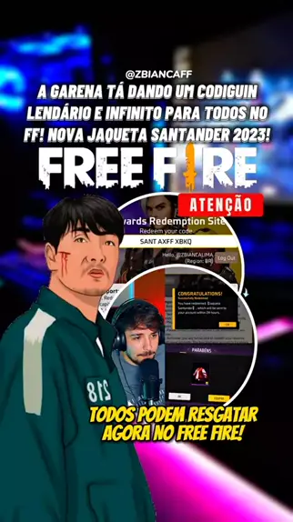 CODIGUIN FF: novo código Free Fire LENDÁRIO; resgatar no Rewards! - Free  Fire Club