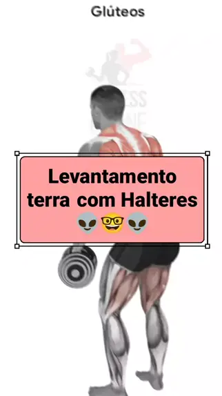 Levantamento Terra com Halteres 