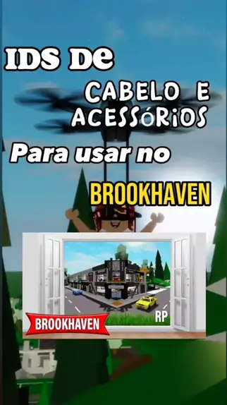 ID DE CABELO PRA USAR NO BROOKHAVEN RP 🏡 #roblox 