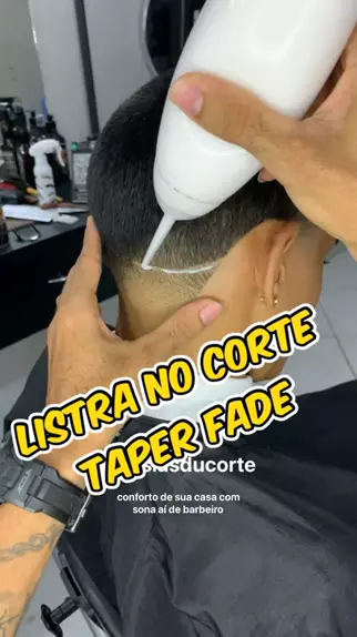 Estilos de listra no corte taper fade #cabelo #estilo #barbearia #barb