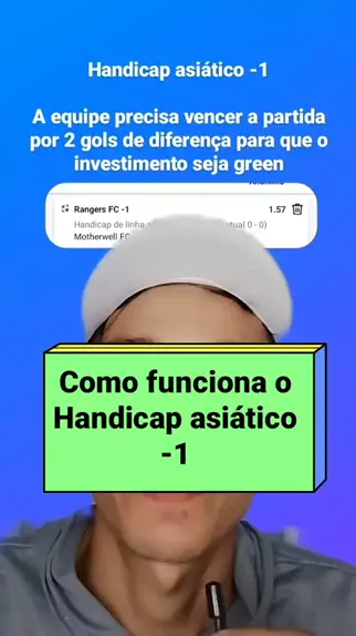 Diferentemente do handicap tradicional, o Handicap Asiático não