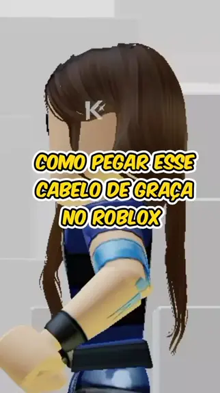 cabelo de menina no roblox de graca