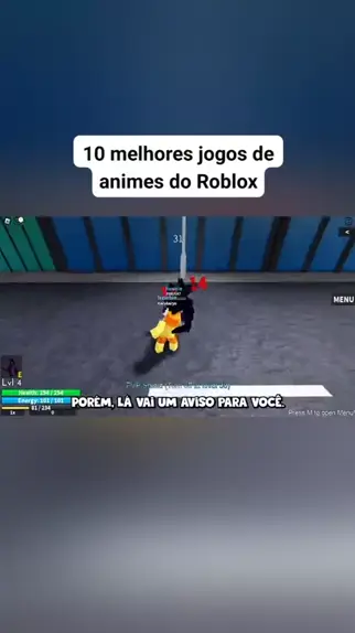 os melhores jogos de anime no Roblox