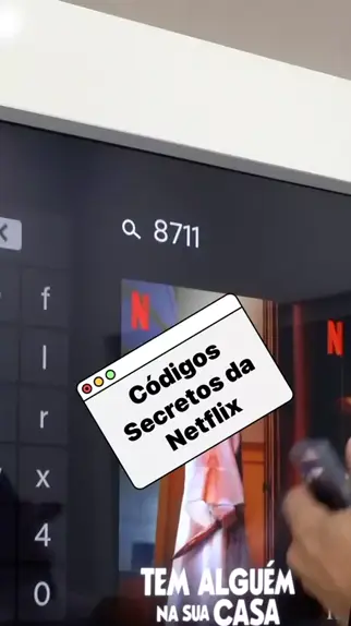 CÓDIGOS SECRETOS DA NETFLIX #filmes #cinema #netflix #séries #dicas  #truques 