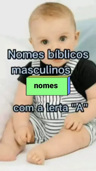 nomes bíblicos masculino composto