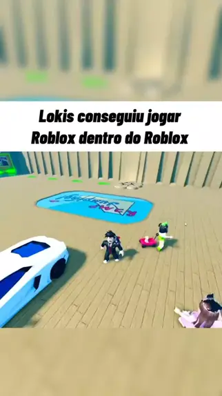 LOKIS JOGANDO MINECRAFT NO ROBLOX