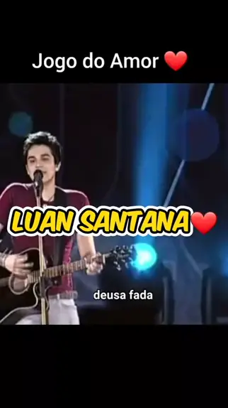 Jogo Do Amor  Luan Santana (Voz e Violão) 