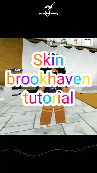 Como fazer uma skin do início no #Brookhaven #Roblox