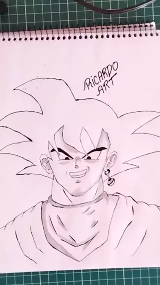 Desenho Goku instinto superior #drawing #viral #goku