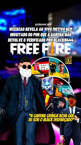 Nobru perdeu o verificado no Free Fire; Entenda o motivo