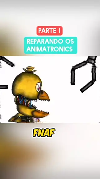 Animatronics fakes de fnaf 1 e 2 - Waffles Delicia kk