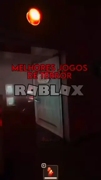 MELHORES jogos de TERROR do Roblox pra jogar com amigos 👻 #Roblox 