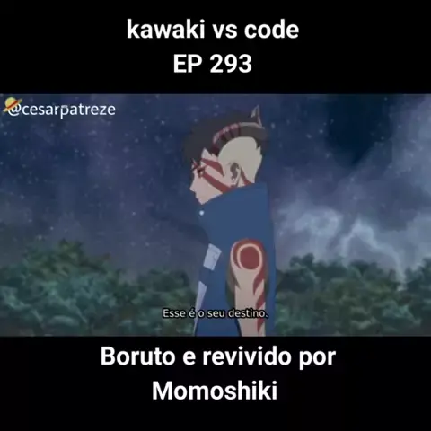 Naruto, Shikamaru, Kawaki VS Momoshiki Boruto and Code Full Fight