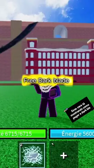 Como consegui a DARK BLADE de graça no Blox Fruits #bloxfruits #bloxfr