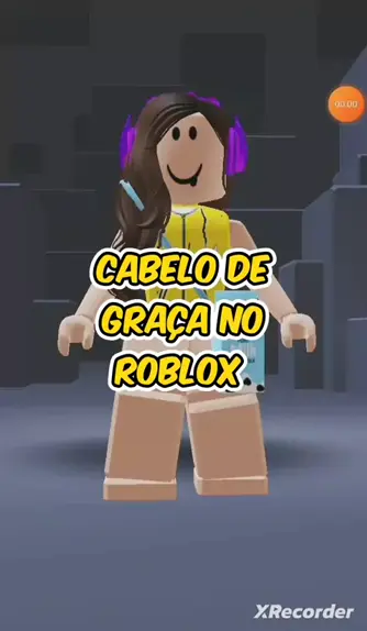 COMO TER CABELO DE GRAÇA NO ROBLOX ✨ 