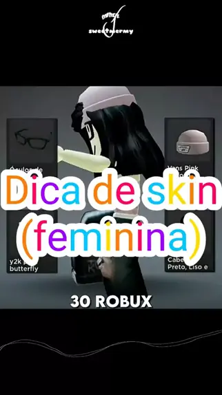 skin de roblox feminina dark