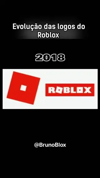 A evolução das logos do Roblox