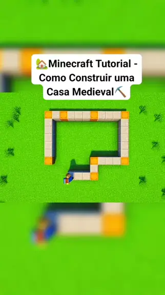 minecraft casa medieval tutorial