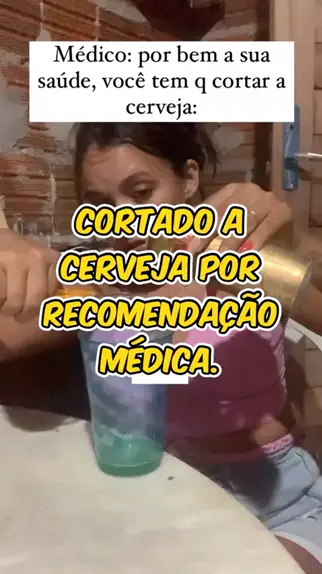 Nos siga pra ver mais vídeos como este 🤗 . . #medicoreceitou#cerveja#