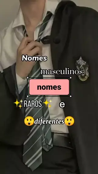 nomes masculinos raro