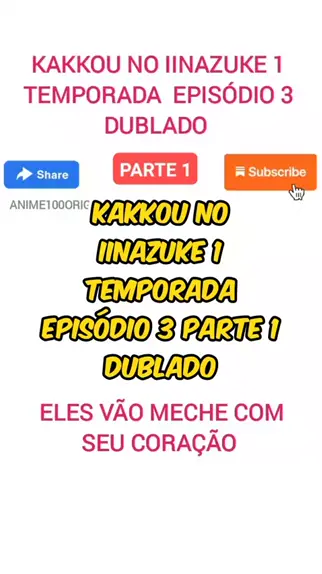 kakkou no iinazuke dublado 2 temporada