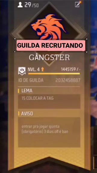 Como criar uma guilda no Garena Free Fire: Guia para encontrar