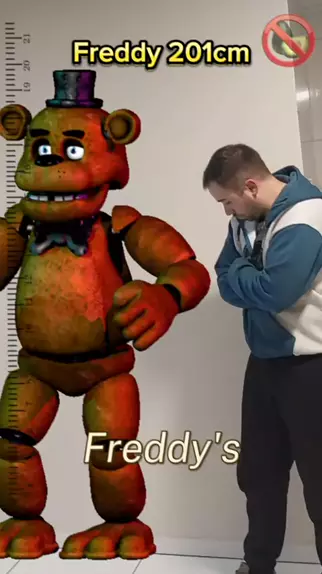 altura do freddy fnaf 1