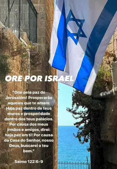 Paz sobre ti Israel! Paz sobre os seu muro ó Jerusalém! #shalom #isra