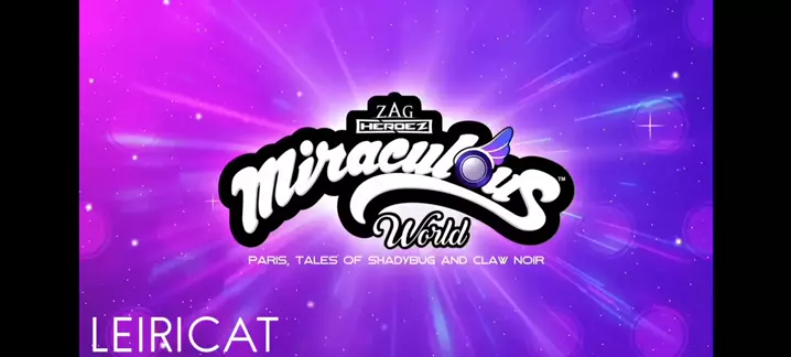 Miraculous World: Paris, Tales of Shadybug and Claw Noir Font