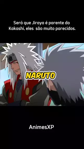 Esta é a prova de que Jiraiya e Kakashi são parentes em Naruto