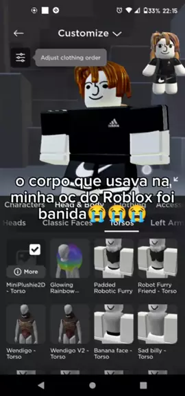 TIVE A CONTA BANIDA NO ROBLOX POR FAZER UMA T-SHIRT (CUIDADO) 