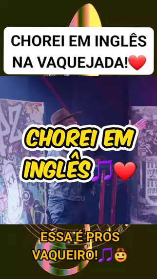 JAPÃOZIN - CHOREI EM INGLÊS 