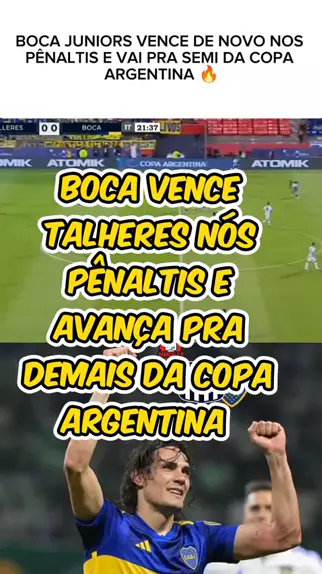 Nos pênaltis, Boca Juniors vence Talleres e avança para a semi da Copa  Argentina