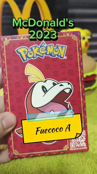 Nova coleção de Pokémon no Mc Lanche Feliz de janeiro de 2023