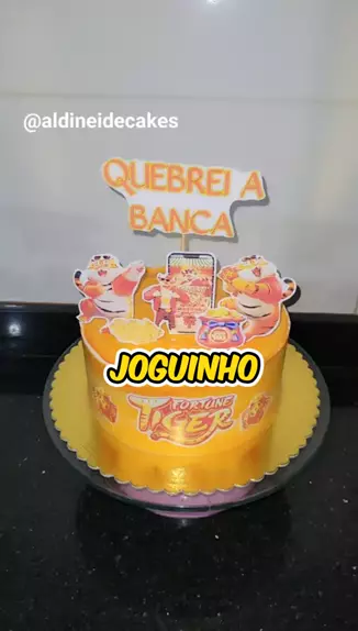 bolo com tema joguinho do tigre｜Pesquisa do TikTok