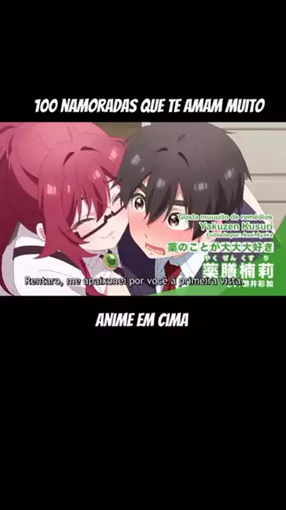 Confira trailer oficial do anime 100 Namoradas Que Te Amam