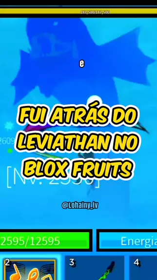 LEVIATHAN A NOVA FRUTA DO BLOX FRUITS #roblox #bloxfruits #leviathan