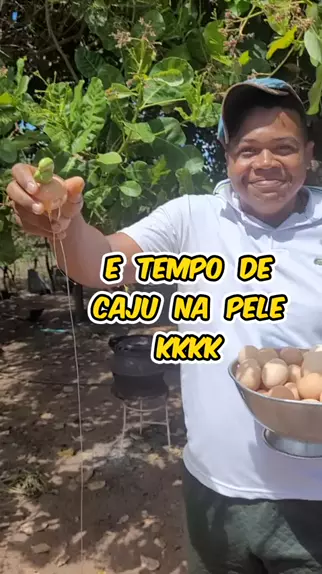 Já viu Caju caindo? O nosso é assim! 😂 #caju #humor #comediamineira #