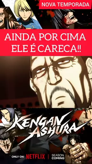 Kengan Ashura Temporada 4: Qual é a data de lançamento Netflix ?